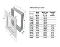 Kratki 22x45 Venus графитовая с жалюзи 22/45VGX вентиляционная решетка для камина