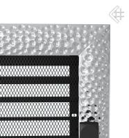 Kratki 22x45 Venus никелированная с жалюзи 22/45VNX вентиляционная решетка для камина