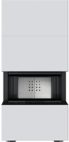 Kratki Home Easy Box белый с топкой NBC, с доводчиком готовый дровяной каминокомплект