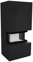 Kratki Home Easy Box Zimbabwe Nero с топкой NBC готовый дровяной каминокомплект