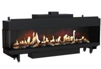 Kratki LEO/L/200/G20 (магистральный газ) панорамный газовый камин