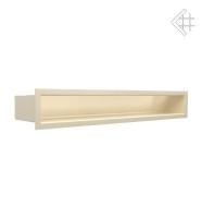 Kratki Люфт бежевая 9x80 LUFT9/80/45S/K вентиляционная решетка для камина