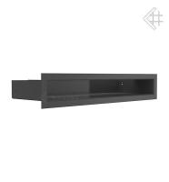 Kratki Люфт черная 6x40 LUFT/6/40/45S/C вентиляционная решетка для камина