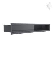 Kratki Люфт графитовая 9x60 LUFT9/60/45S/G вентиляционная решетка для камина
