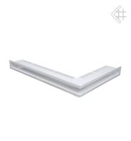 Kratki Люфт угловая левая белая 60 LUFT/NL/60/45S/B вентиляционная решетка для камина