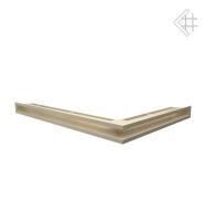 Kratki Люфт угловая левая бежевая 60 LUFT/NL/60/45S/K вентиляционная решетка для камина