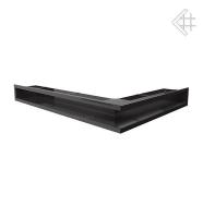 Kratki Люфт угловая левая черная 90 LUFT/NL/90/45S/C вентиляционная решетка для камина