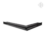 Kratki Люфт угловая левая графит 60 LUFT/NL/60/45S/G вентиляционная решетка для камина