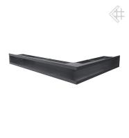 Kratki Люфт угловая левая графит 90 LUFT/NL/90/45S/G вентиляционная решетка для камина