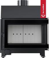 Kratki SIMPLE/S/P/BS угловое стекло справа угловая правая дровяная топка
