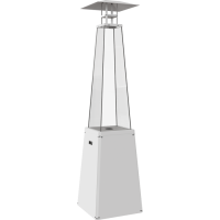 Kratki UMBRELLA/BS/B/G31/37MBAR/S/ZE - без стоек (белый) газовый уличный обогреватель мощностью 11-12 кВт
