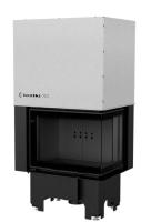 Kratki VNP/610/430 черная футеровка угловая правая дровяная топка