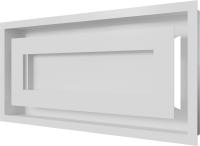 Kratki WIND Белая 22х45 вентиляционная решетка
