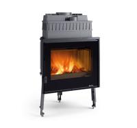 La Nordica Focolare 70 Piano Evo Crystal фронтальная дровяная топка