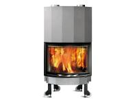 La Nordica Monoblocco in Ironker 750 Tondo фронтальная дровяная топка