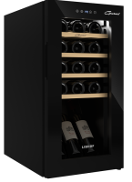 Libhof GM-15 black отдельностоящий винный шкаф 12-21 бутылка