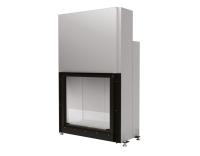 MCZ Forma 65 прямое стекло фронтальная дровяная топка