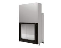 MCZ Forma 75 прямое стекло фронтальная дровяная топка