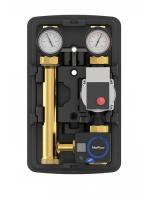 Meibes MeiFlow TOP S MC-CV DN25 с электронным термостатом и насосом Grundfos UPM3 Hybrid 25-70 насосная группа