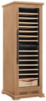 MEYVEL MV163PRO-KBT2 (Натуральный бук) отдельностоящий винный шкаф 101-200 бутылок