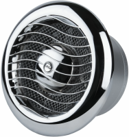 Mmotors 120 круглый 150 м3/ч с обратным клапаном /хромированный вытяжка для ванной диаметр 120 мм