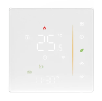 MOES ZHT-006-GB-WH-MS терморегулятор для теплого пола