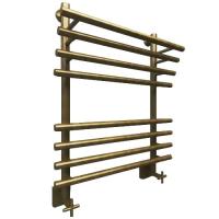Ника BAMBOO ЛБ3 (Лесенка Модель Б3) бронза 60х40 -7 водяной полотенцесушитель шириной 410 - 500 мм