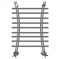 Ника ЛБ8 (Лесенка Модель Б8) стандарт 100х50 -12 водяной полотенцесушитель шириной 510 - 600 мм