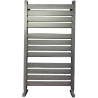Ника ЛМ-7 100/50 Matt Antique Silver с вентилями водяной полотенцесушитель шириной 510 - 600 мм