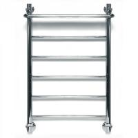 Ника ЛП/ВП (Лесенка Прямая/Верхняя Полка) стандарт 120х60 -9 водяной полотенцесушитель шириной 610 - 700 мм