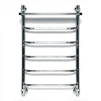 Ника ЛТ/ВП (Лесенка Трапеция/Верхняя Полка) стандарт 60х60 -5 водяной полотенцесушитель шириной 610 - 700 мм