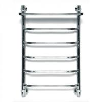 Ника ЛТ/ВП (Лесенка Трапеция/Верхняя Полка) стандарт 80х50 -6 водяной полотенцесушитель шириной 510 - 600 мм