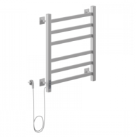 Ника STEP-1 60/40 RAL9016 белый матовый левый тэн электрический полотенцесушитель лесенка