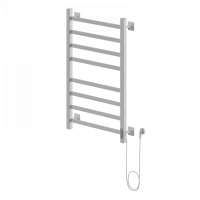 Ника STEP-1 80/50 RAL9016 белый матовый правый тэн электрический полотенцесушитель лесенка