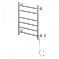 Ника STEP-2 60/40 RAL9016 белый матовый правый тэн электрический полотенцесушитель лесенка