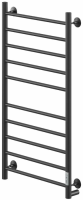 Ника WAY-2 100/50 RAL9005 черный матовый правый тэн электрический полотенцесушитель лесенка