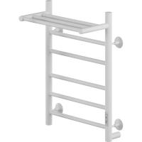 Ника WAY-2 60/40 с полкой RAL9016 белый матовый правый тэн электрический полотенцесушитель лесенка