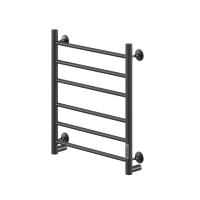 Ника WAY-2 60/50 RAL9005 черный матовый правый тэн электрический полотенцесушитель лесенка
