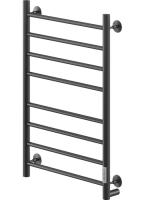 Ника WAY-2 80/50 RAL9005 черный матовый правый тэн электрический полотенцесушитель лесенка