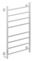 Ника WAY-2 80/50 RAL9016 белый матовый левый тэн электрический полотенцесушитель лесенка