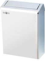 Nofer 23 л белый с крышкой урны для мусора