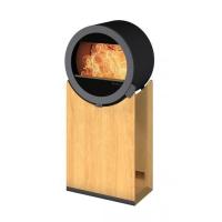 Nordpeis Me Oakl без боковых стекол дровяная печь