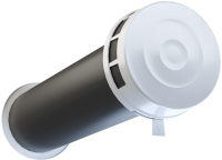 NOVAplast КИВ-125-500 с оголовком NovaProf проветриватель