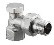 Oventrop Combi 2 DN-15 1/2" ВН угловой НГ со штуцером вентиль