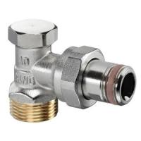 Oventrop Combi 2 DN-15 3/4" 1/2" Н угловой ЕК-Н НГ со штуцером вентиль