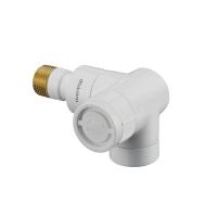 Oventrop DN-15 1/2" 1/2" ВН серия E угловой трехосевой белый вентиль термостатический