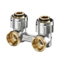 Oventrop Multiflex F H 3/4 3/4 Н ЕК-НГ ЕК ZB угловой двухтрубный узел нижнего подключения