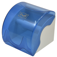 Puff 7105 синий пластиковый диспенсер для туалетной бумаги