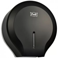 Puff 7130Bl, черный диспенсер для туалетной бумаги