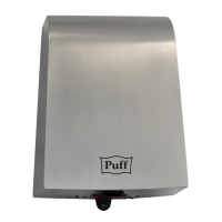 Puff 8950 металлическая сушилка для рук